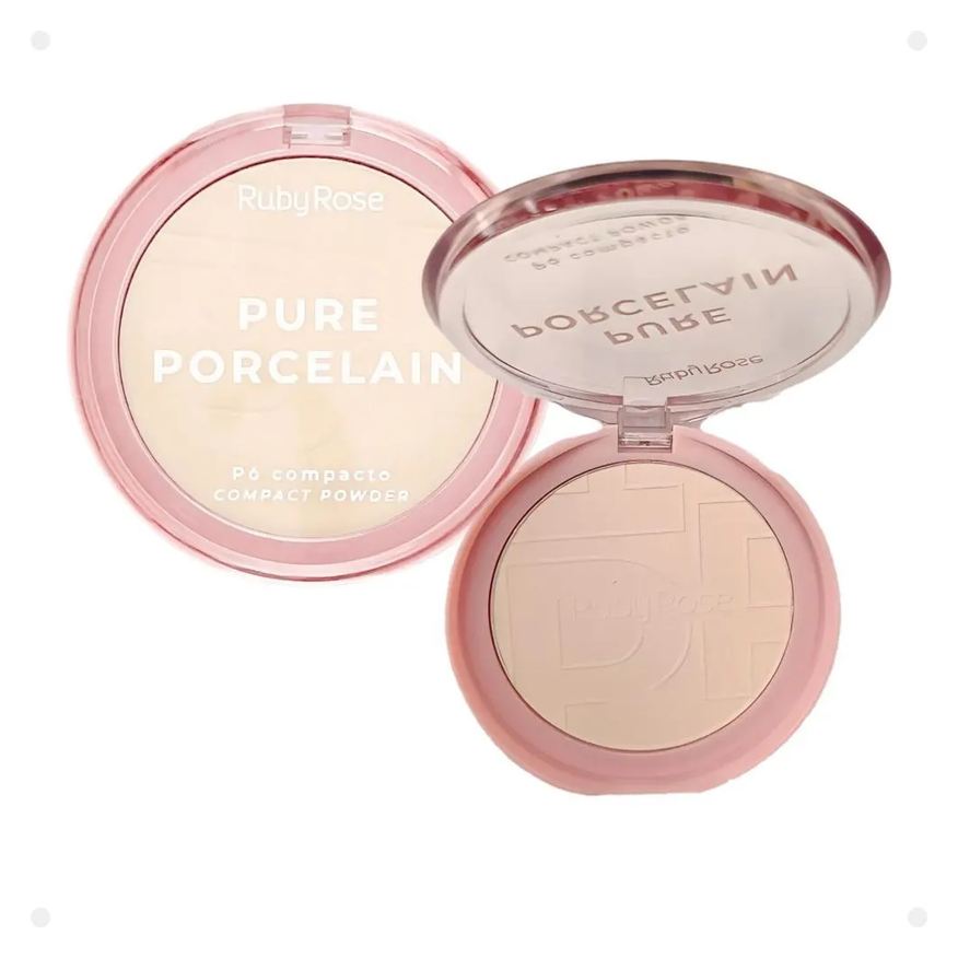 Ruby Rose Pó Compacto Pure Porcelain P10 Hbm401-1