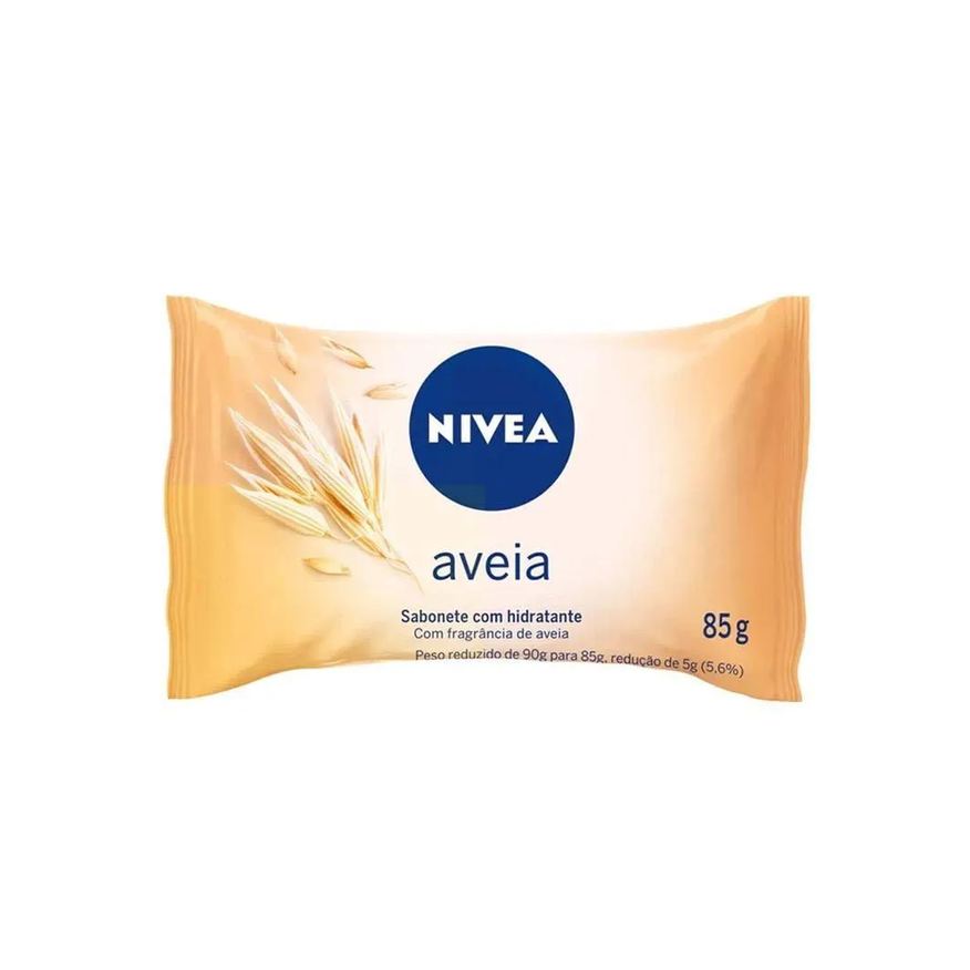 Nivea Sabonete Hidratante Aveia 85g Embalagem com 12 unidades