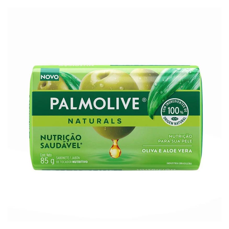 Palmolive Sabonete Naturals Hidratação Saudável 85g Embalagem com 12 unidades