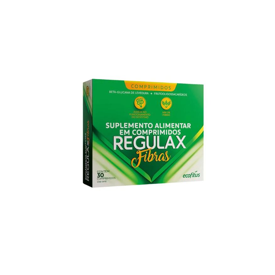 Ecofitus Suplemento Alimentar Regulax Fibras com 30 Cpr