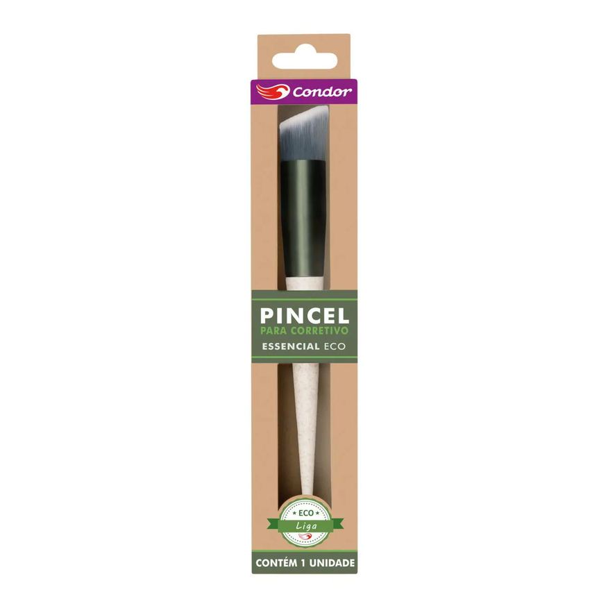 Condor Pincel para Corretivo Chanfrado Essencial Eco