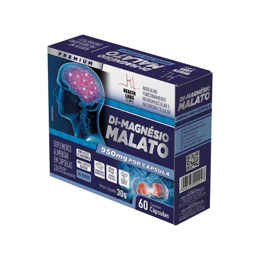 Health Labs Di - Magnésio Malato 950mg