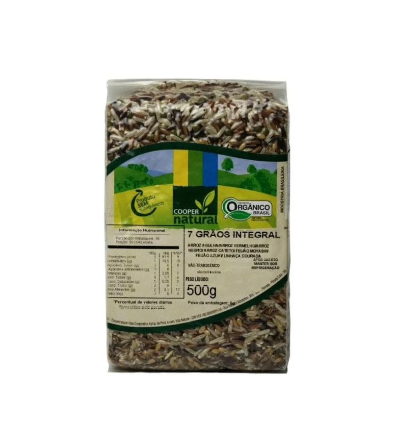 Coopernatural 7gãos Integral Orgânico 500g
