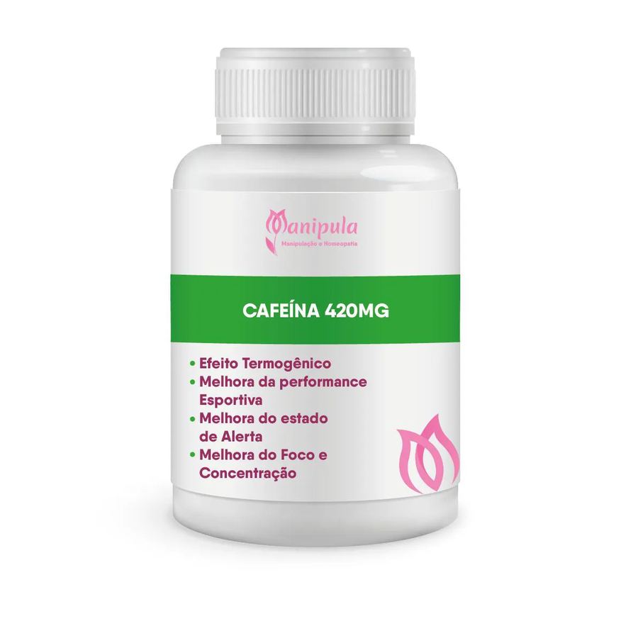 Manipula Cafeína 420mg 30 Doses