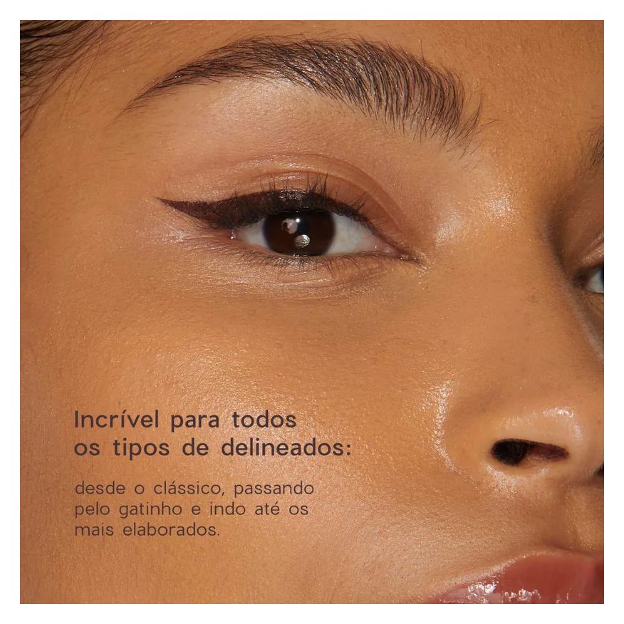 Delineadora Caneta Marrom - Line My Eyes Océane Edition 1,2ml