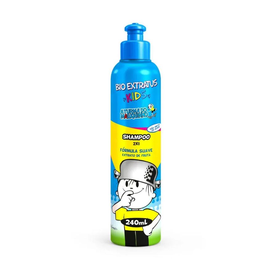 Bio Extratus Shampoo Kids Turma do Maluquinho 2 em 1 240ml