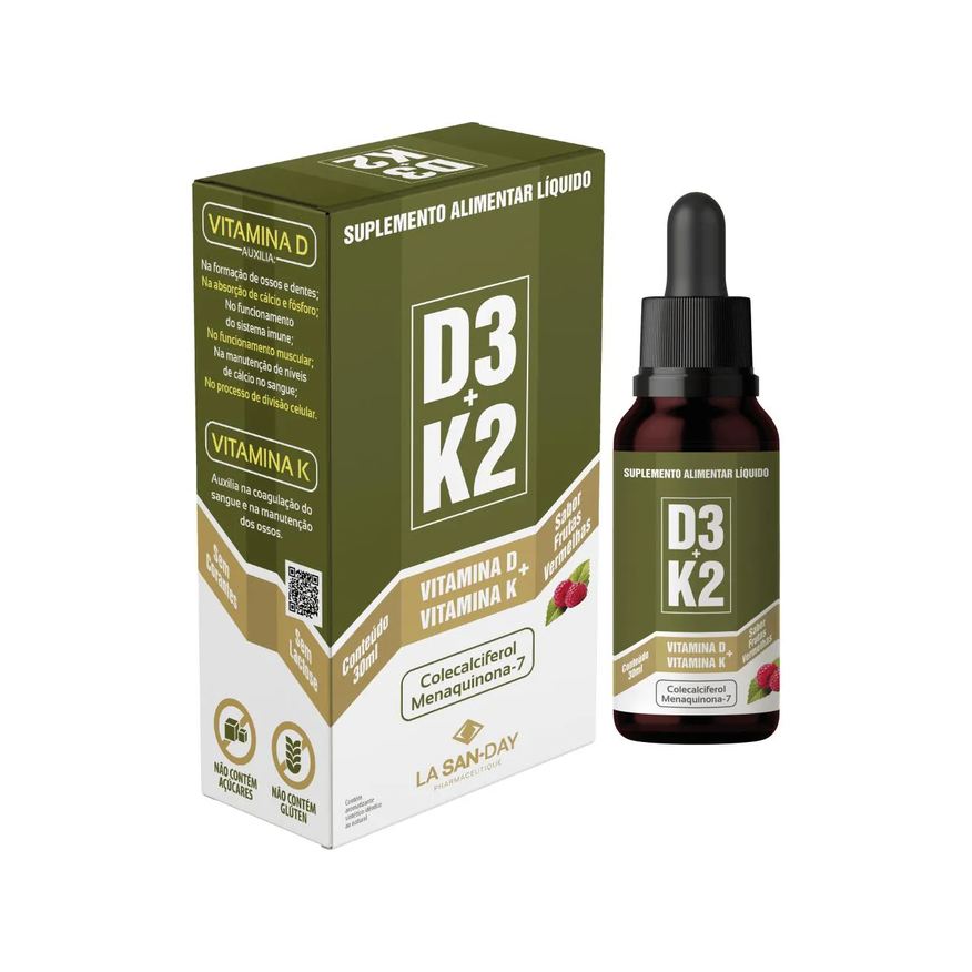 La San Day Vitamina D3 + K2 - 30ml