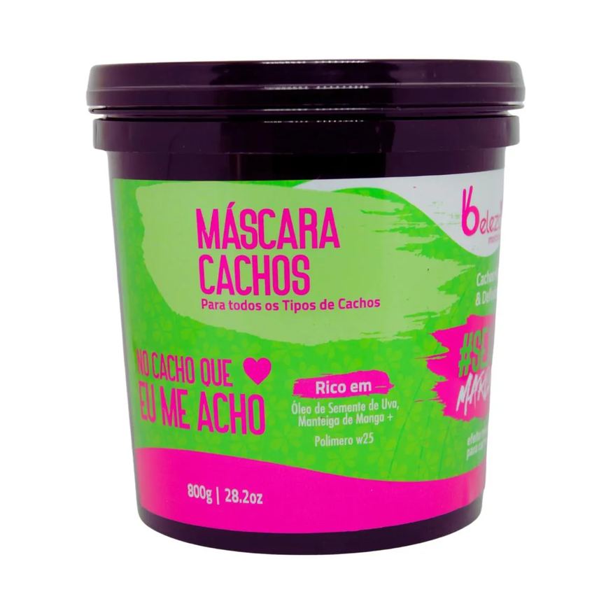 Beleza Marcante Máscara Capilar no Cacho Que Eu Me Acho 800g