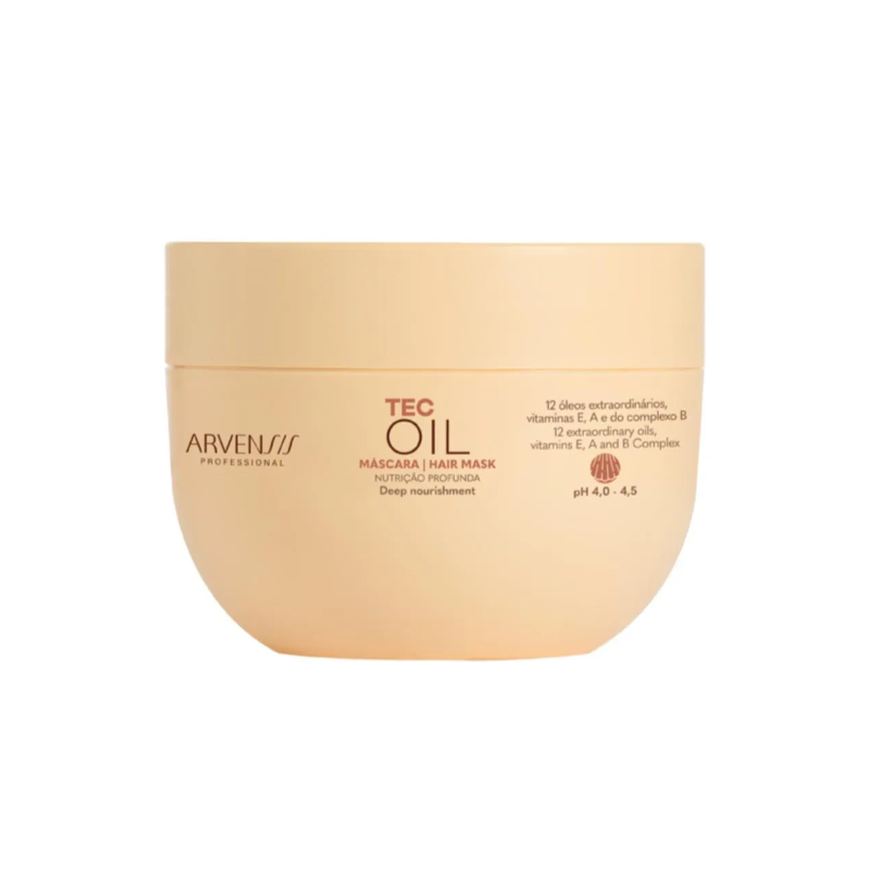 Arvensis Máscara Capilar Tec Oil Nutrição Profunda 250g