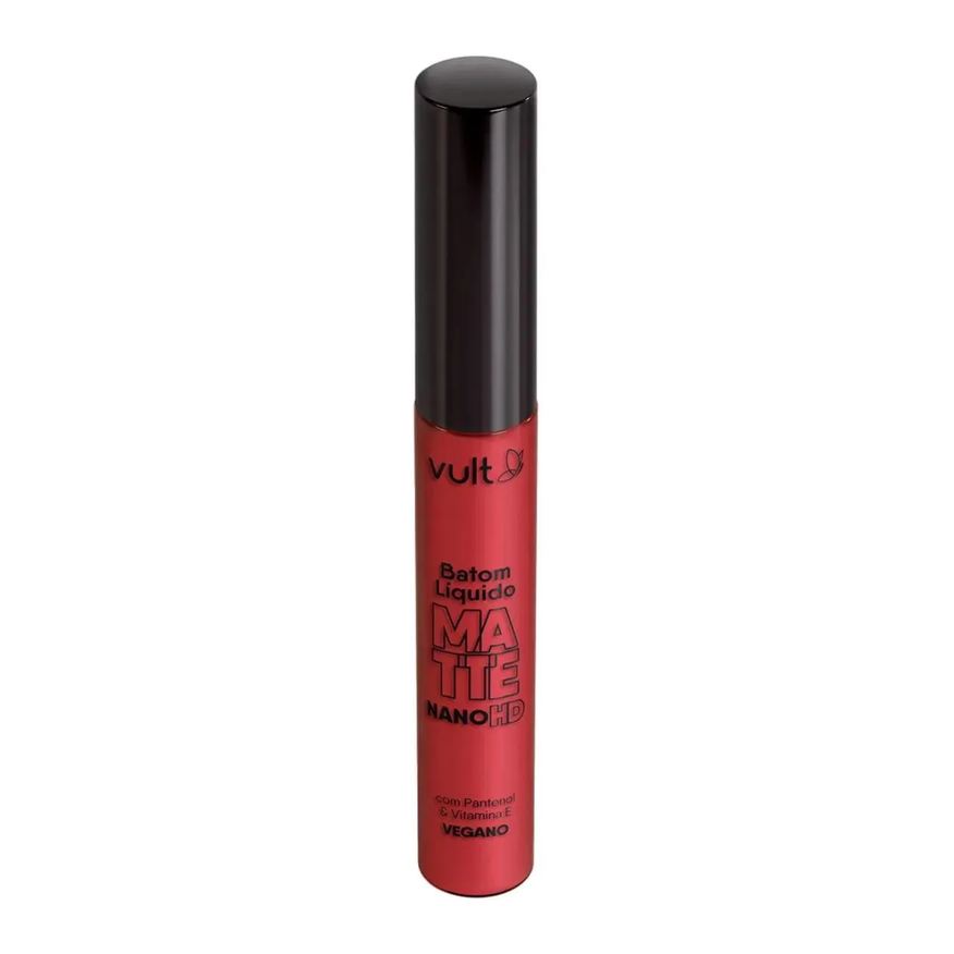Vult Batom Líquido Matte Nano Hd Vermelho Rubi