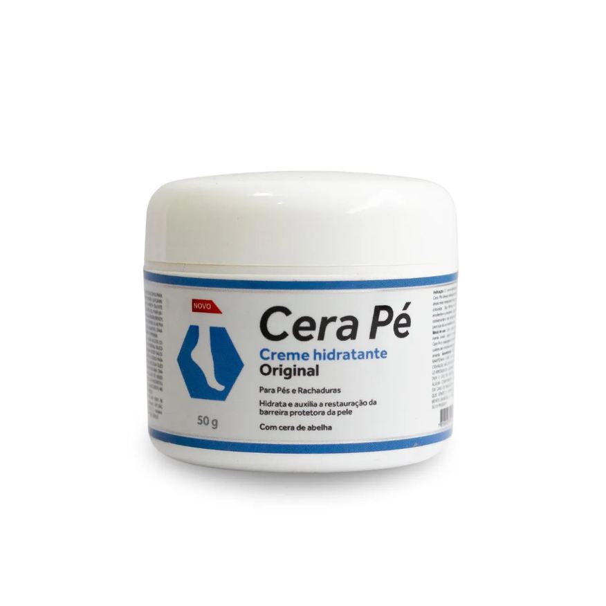 Pé Cera Hidratante para Os Pés Restaurador Pés e Rachaduras 50g