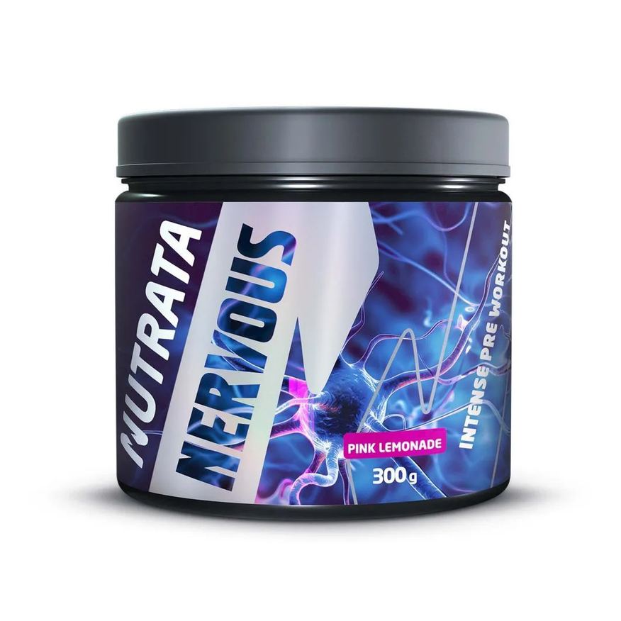 Nutrata Nervous Pre Workout Sabor Pink Lemonade 300g