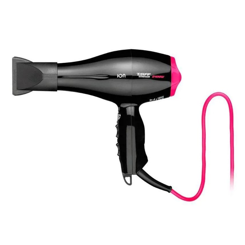 Taiff Secador de Cabelo Titanium Pink 2100w 220v
