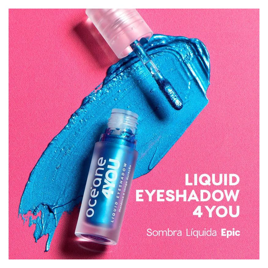 Líquida Sombra Azul - Liquid Eyeshadow Epic 4you 2g