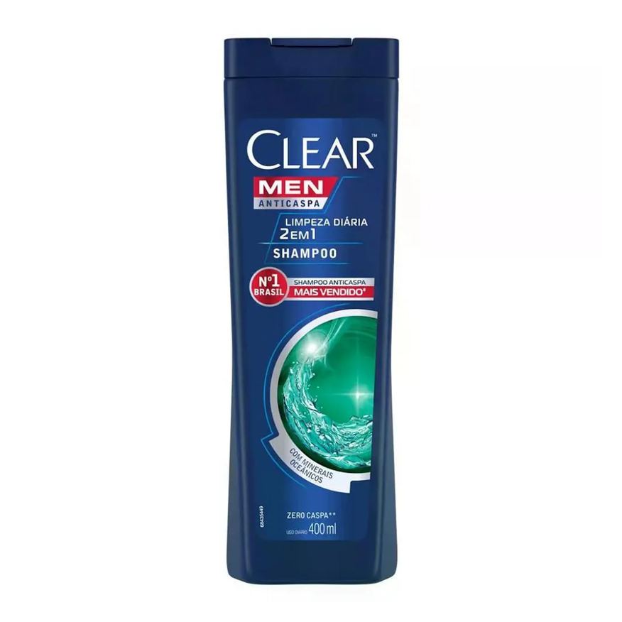 Clear Sh M Limp 2em1 400ml L+pg
