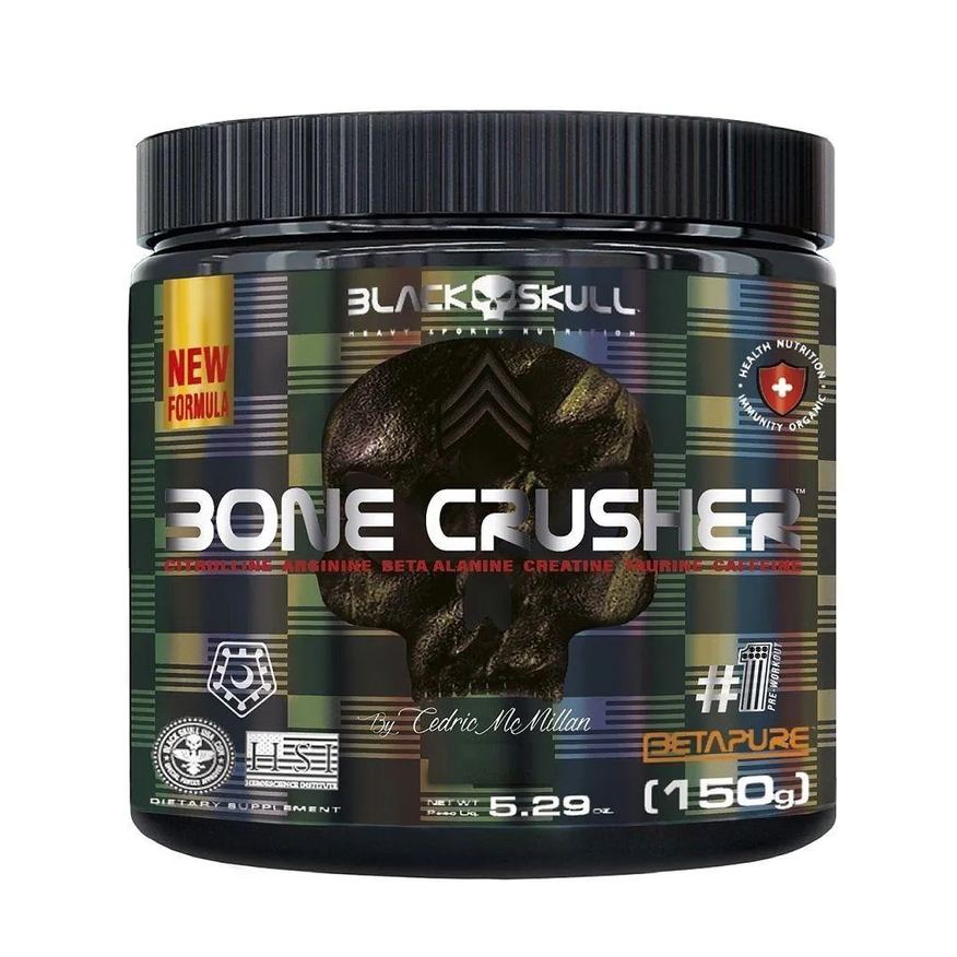Black Skull Bone Crusher (150g) - Sabor: Black Berry Lemonade