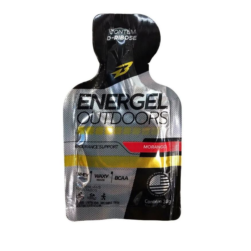 Body Action Energel Outdoors (30g) - Sabor: Morango Silvestre