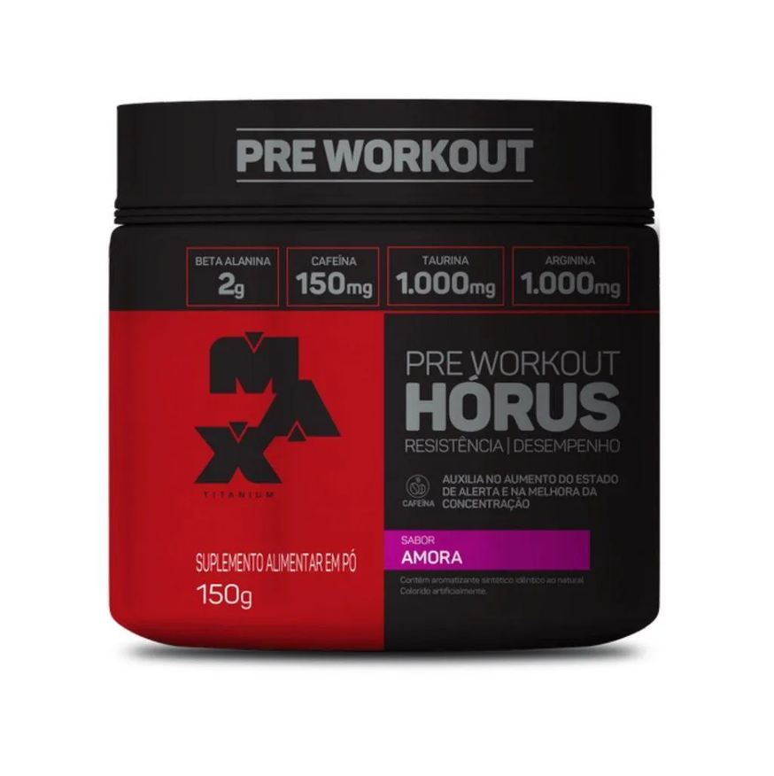 Max Titanium Hórus (150g) - Sabor: Amora