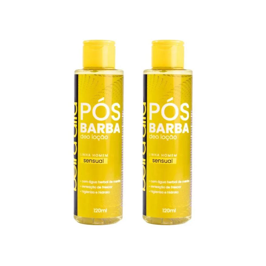 Beira Alta Loçao Pos Barba 120ml Sensual - Kit C / 2un