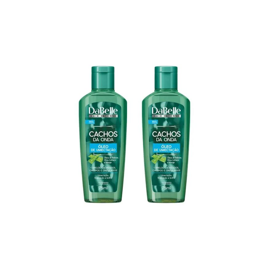 Dabelle Oleo Capilar 75ml Umectaçao Cachos da Onda - Kit C / 2un