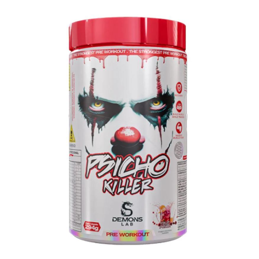 Demons Lab Pre Treino Psicho Fruit Punch 300g