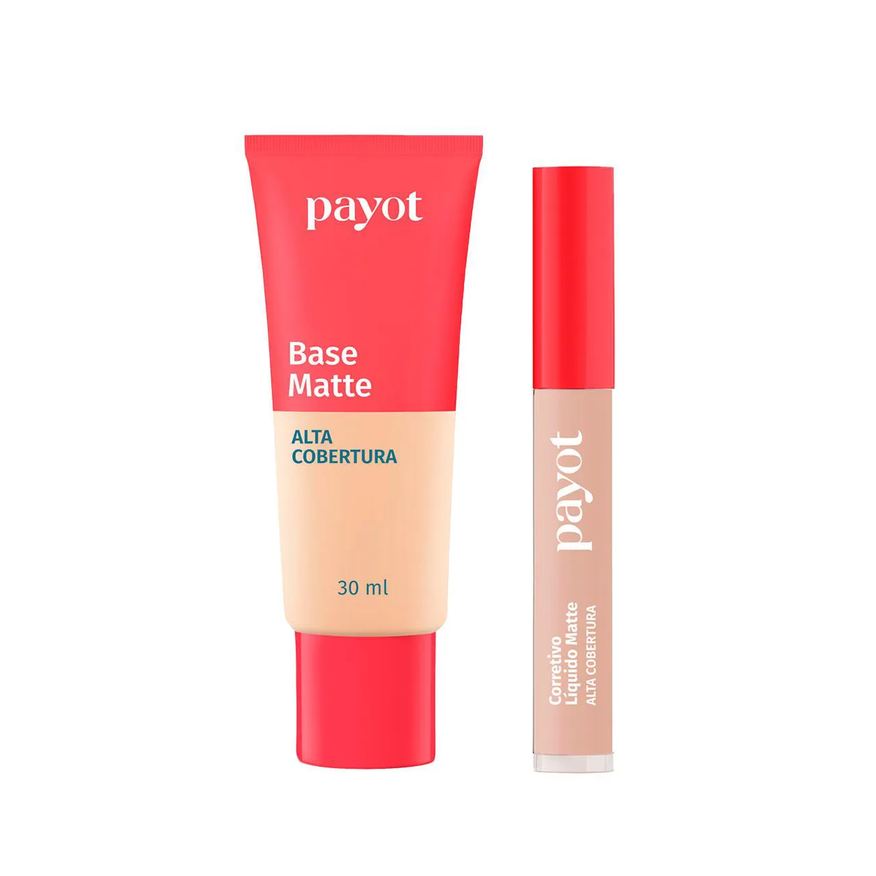 Payot Kit Base 2.0 + Corretivo 2.5 Alta Cobertura Chérie -5
