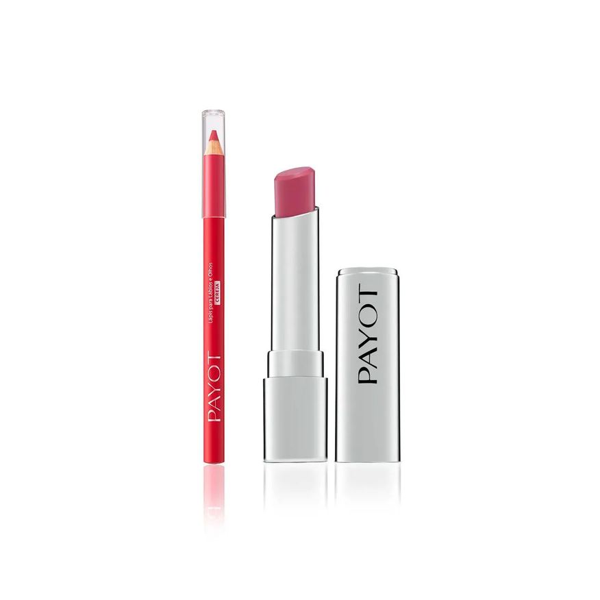 Payot Kit Labial - 13: Batom Rosa + Lápis Cereja
