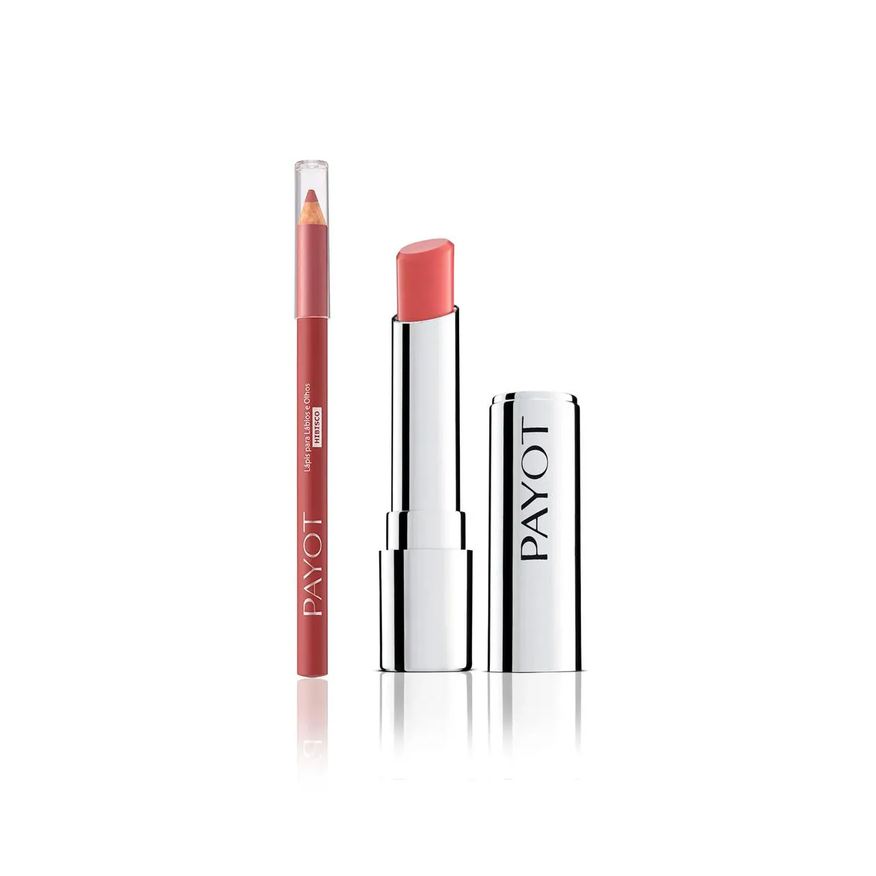 Payot Kit Labial - 6: Batom Rose + Lápis Hibisco