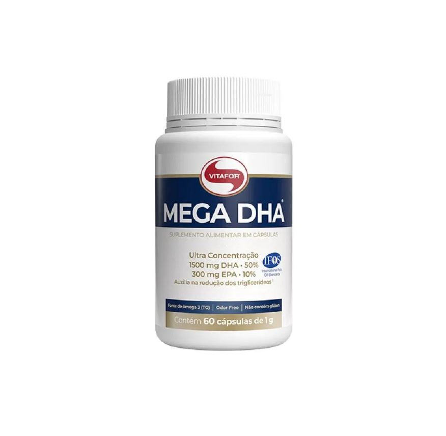Vitafor Mega Dha (60 Cápsulas) - Padrão: Único