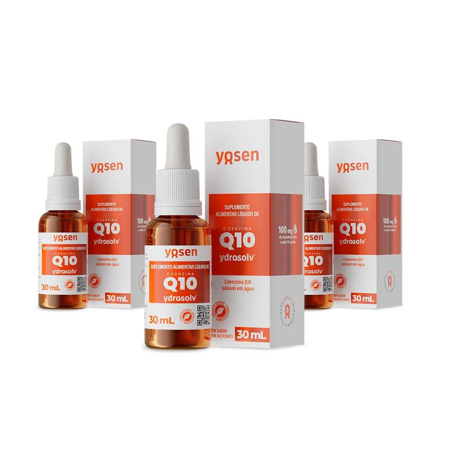 Yosen Kit 3x Coenzima Q10 30ml Ydrosolv