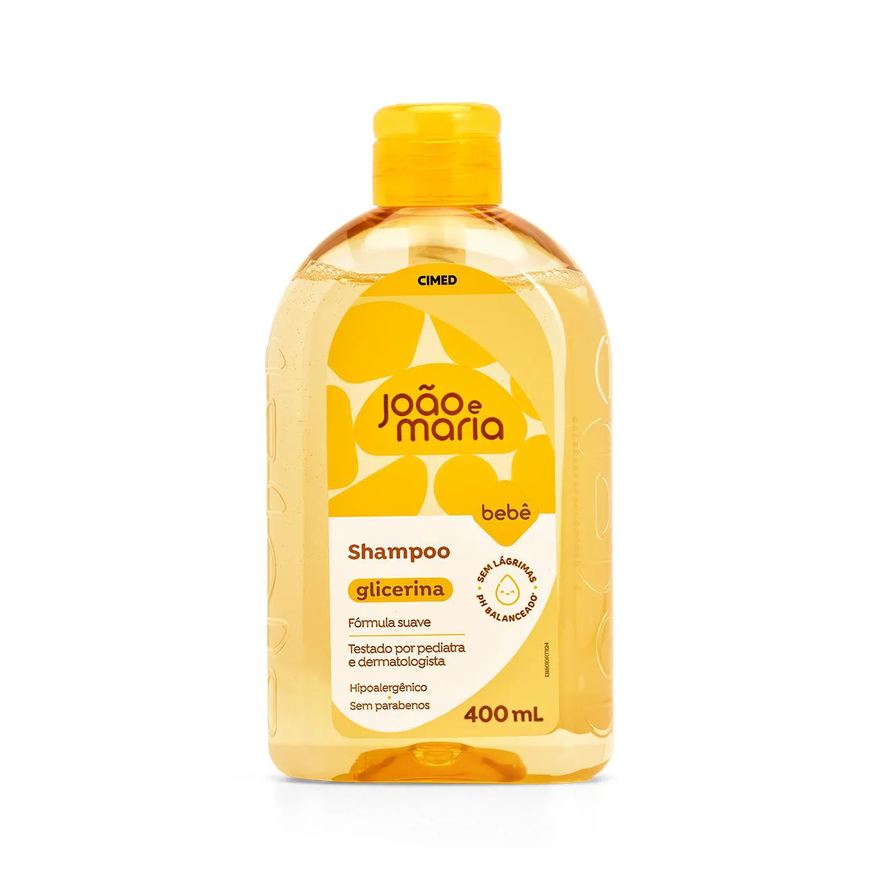 João e Maria Shampoo Bebê Glicerinado 400ml