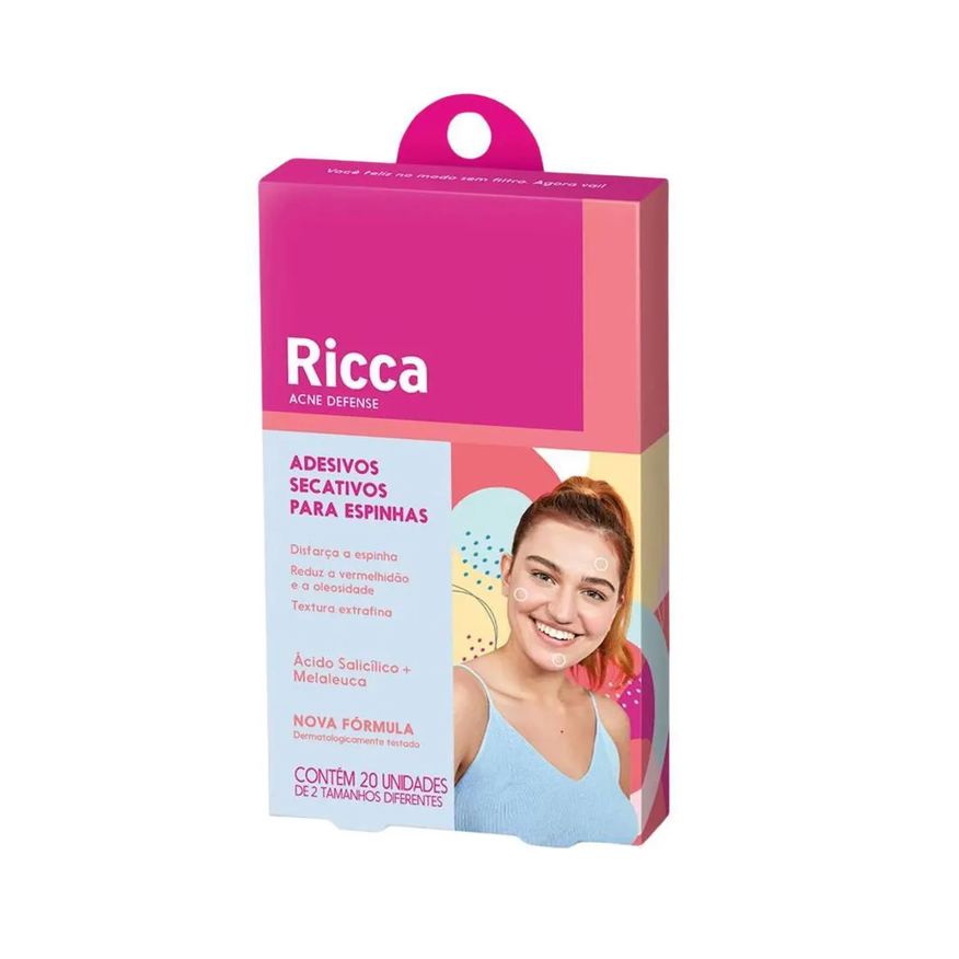 Big Universo Adesivos Secativos para Espinhas Ricca Acne Defense
