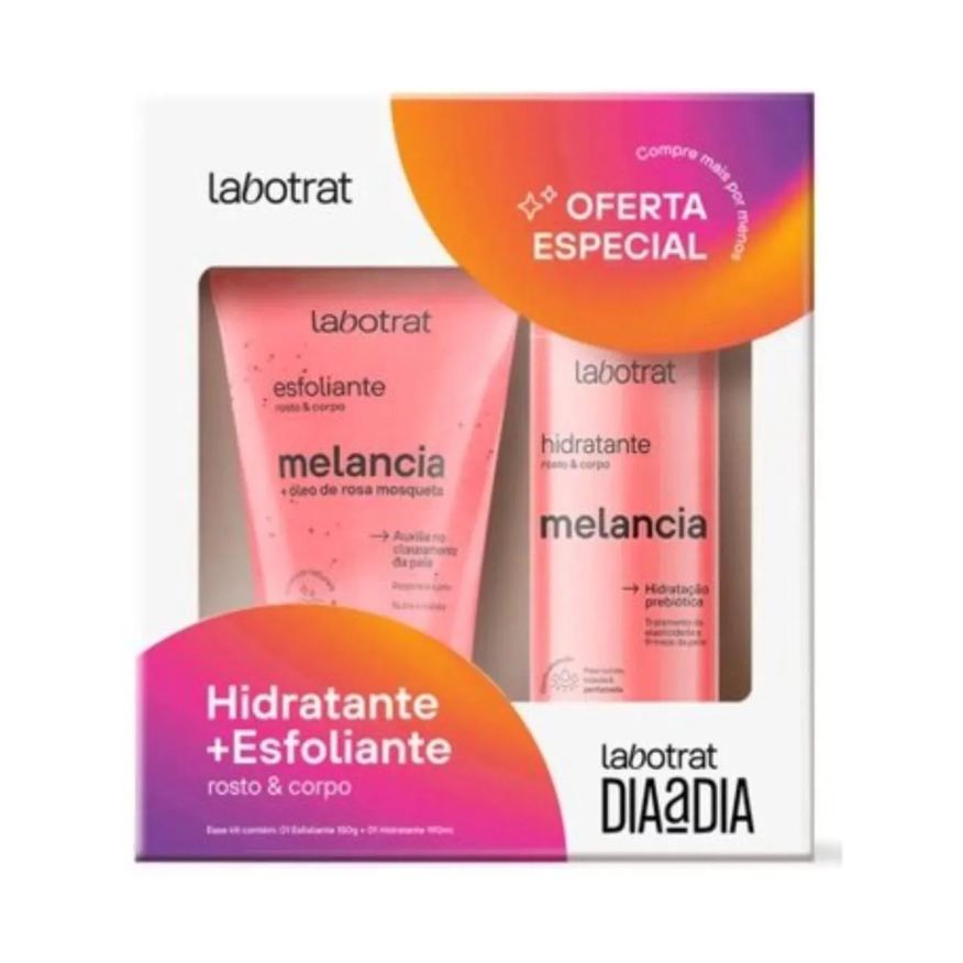 Labotrat Kit Hidratante + Esfoliante Dia a Dia Melancia