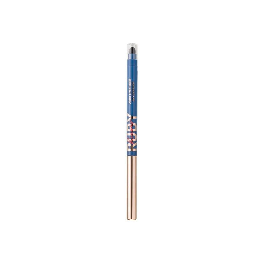 Ruby Kisses Lápis Retrátil para Olhos a Prova D’água Rk By Kiss Glittery Navy Blue