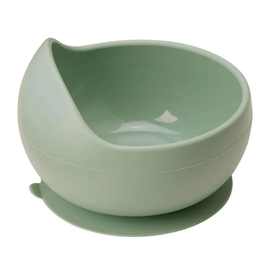 Buba Bowl em Silicone com Ventosa Verde