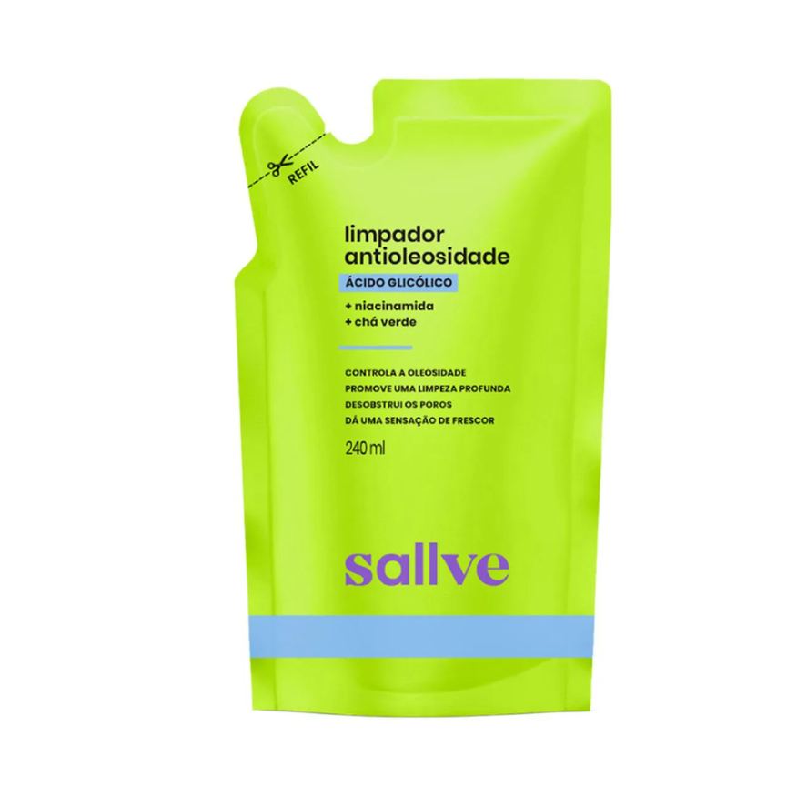 Sallve Refil Limpador Facial Antioleosidade 240ml