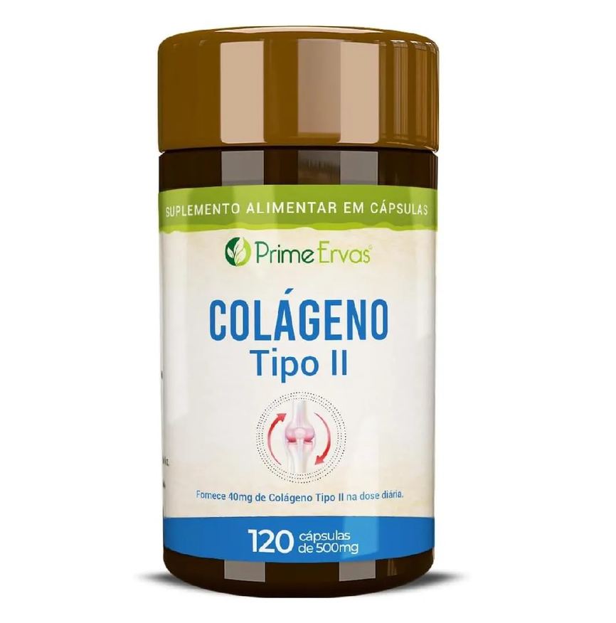 Prime Ervas Colageno Tipo 2 120cps