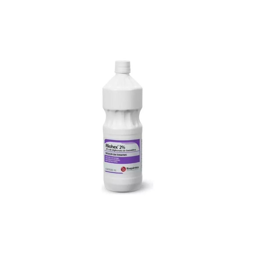 Rioquímica Clorexidina 2% Degermante Rioquimica 1 Litro - Antisséptico