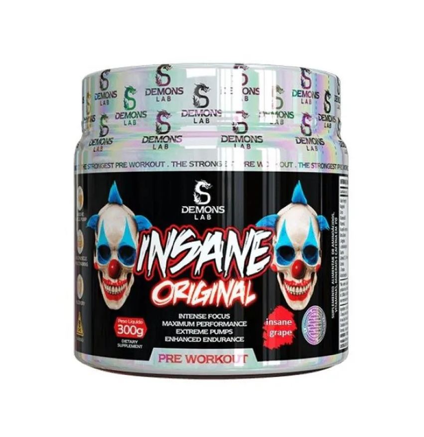 Demons Lab Insane Original (300g) - Sabor: Insane Grape