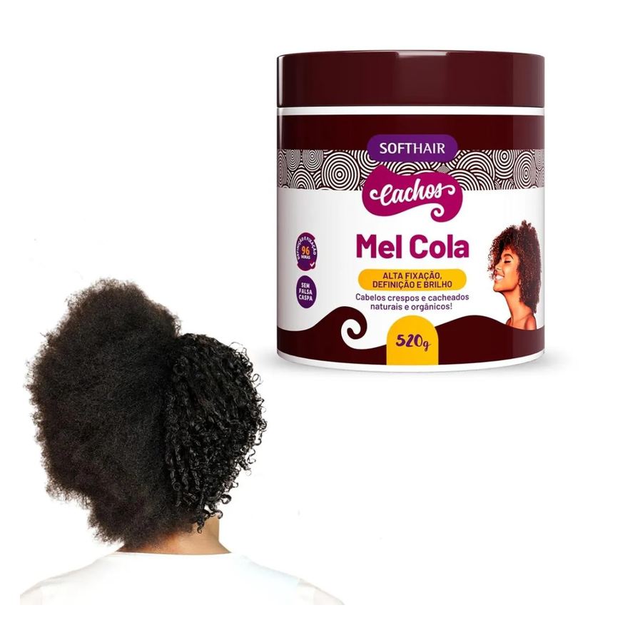 Soft Hair Creme Mel Cola para Cabelo Onde Comprar Cacho Mais Definido
