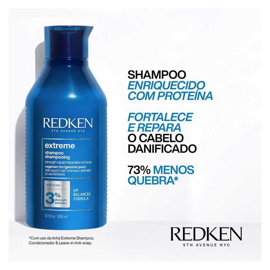 Redken Shampoo Extreme Cabelos Danificados 300ml