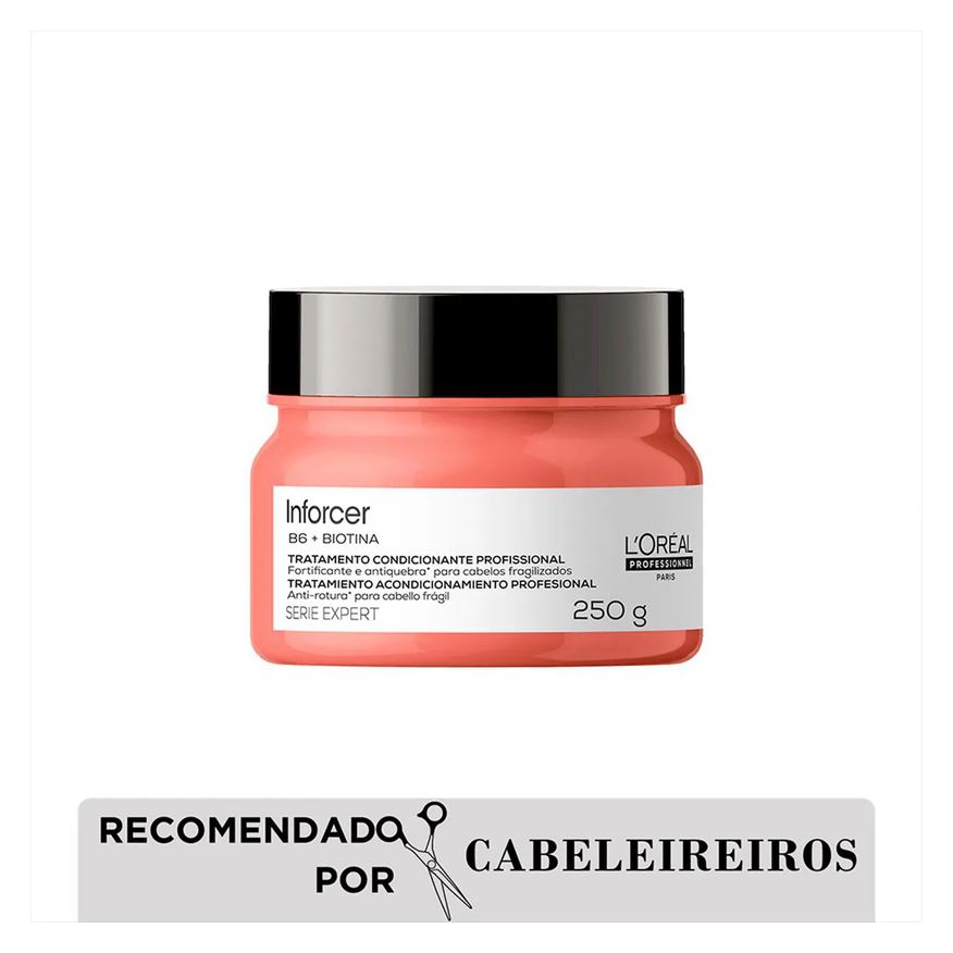 L'oreal Máscara de Cabelo Fortalecedora L'Oréal Professionnel Inforcer Cabelos Danificados 250g