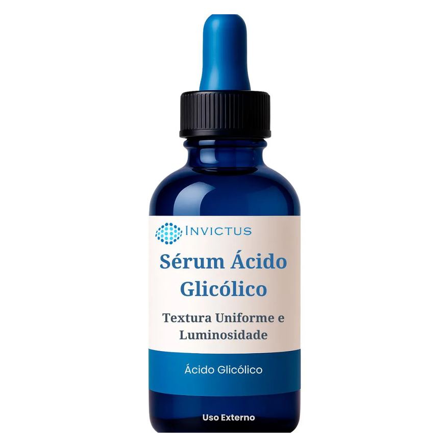 Invictus Sérum Ácido Glicólico - Textura Uniforme e Luminosidade