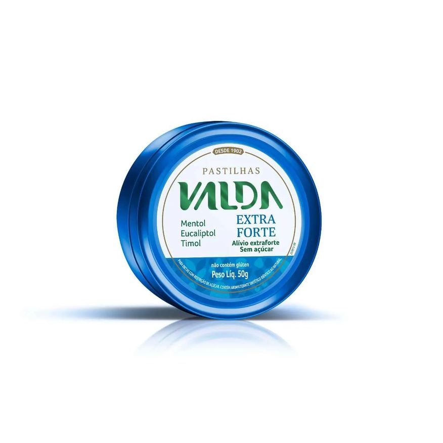 Valda Pastilhas Mais Sabor Própolis e Gengibre Sem Açúcar 12g