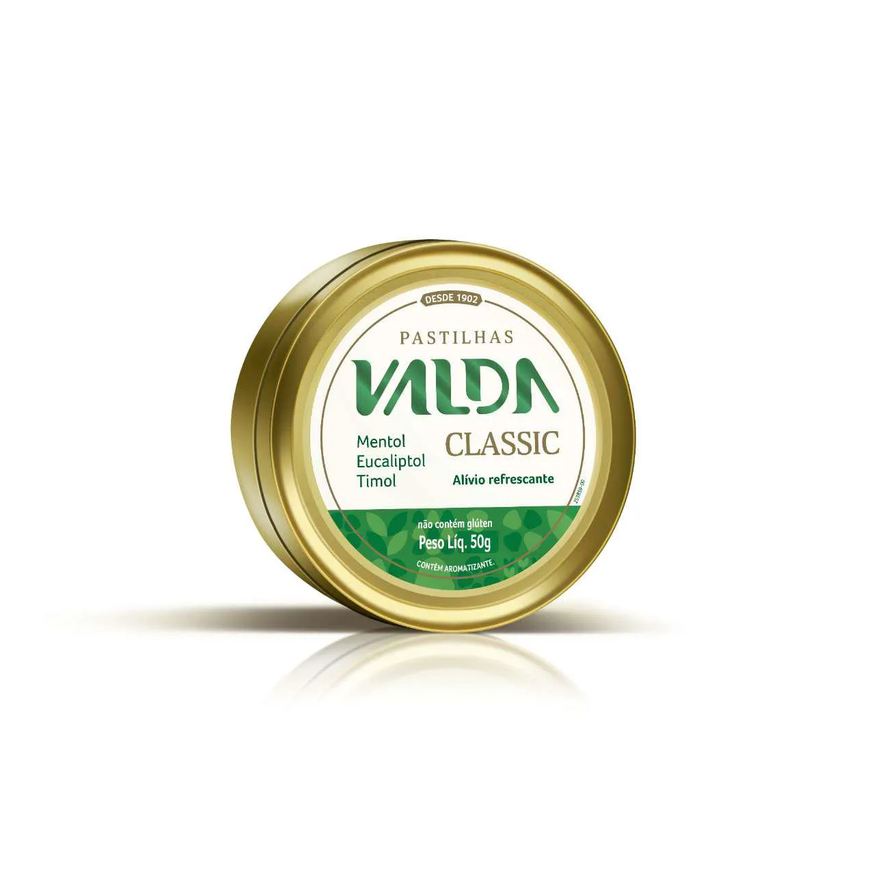 Valda Pastilhas Friends Frutas Amarelas Sem Açúcar 25g