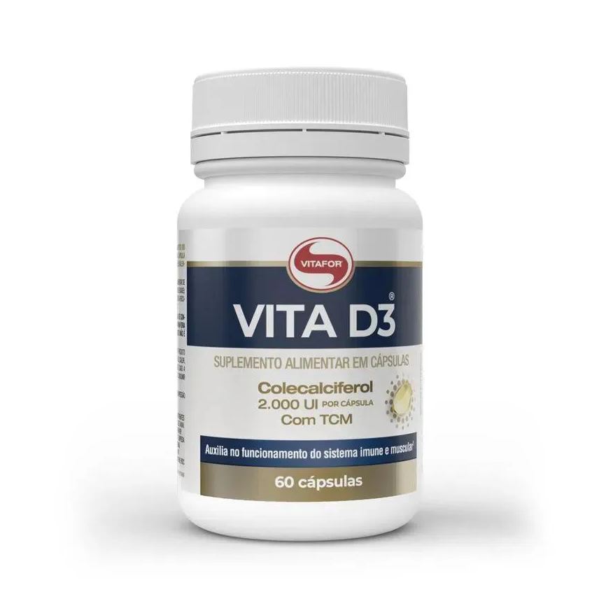 Vitafor Vita D3 - 60 cápsulas