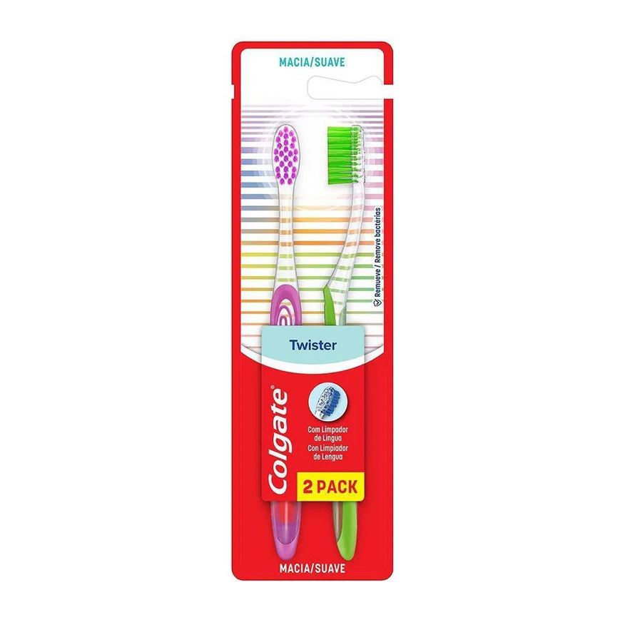 Colgate Escova Dental Twister Macia Preço Especial