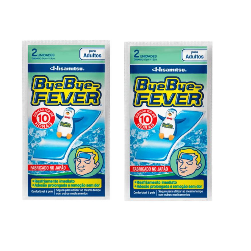 Hisamitsu Kit 02 Bye Bye-fever para Adultos 10 Horas 2un