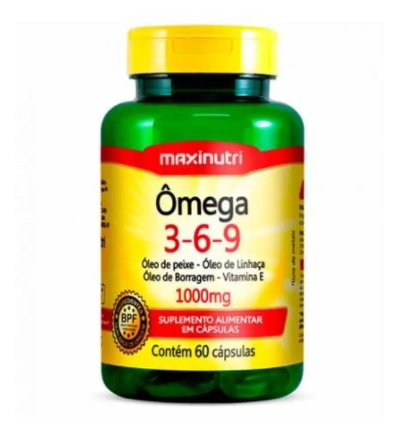 Maxinutri Ômega Triplo 1000mg (60 cápsulas) - Padrão: Único