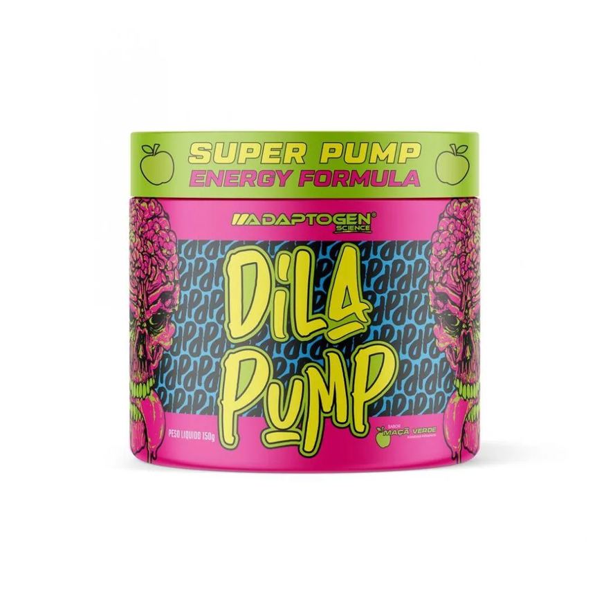 Adaptogen Dila Pump (150g) - Sabor: Maçã Verde